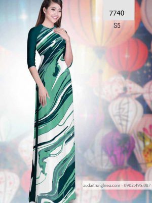 Vải áo dài hoa văn sóng kiểu mới AD 7740 36 1588838715 52 vai ao dai vai ao dai dep ad