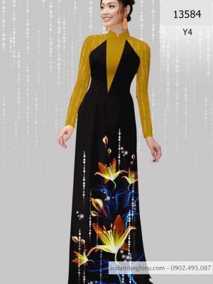 Vải áo dài hoa ly kiểu mới AD 13584 28 1588838954 304 vai ao dai vai ao dai dep ad