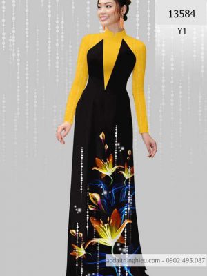 Vải áo dài hoa ly kiểu mới AD 13584 37 1588838956 858 vai ao dai vai ao dai dep ad