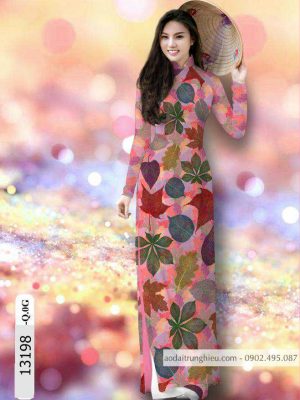 Vải áo dài lá kiểu mới AD 13198 30 1588839678 357 vai ao dai vai ao dai dep ad