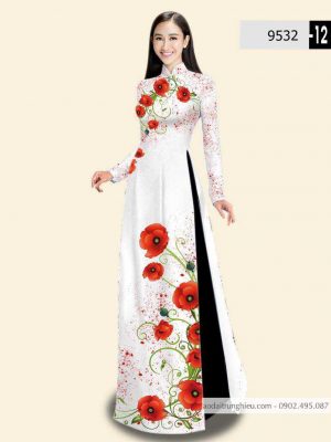 Vải áo dài hoa 3D thiết kế 2020 AD 9532 27 1588840034 138 vai ao dai vai ao dai dep ad