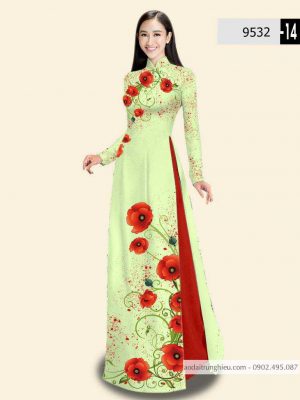 Vải áo dài hoa 3D thiết kế 2020 AD 9532 29 1588840034 869 vai ao dai vai ao dai dep ad