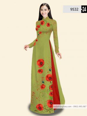 Vải áo dài hoa 3D thiết kế 2020 AD 9532 38 1588840036 400 vai ao dai vai ao dai dep ad