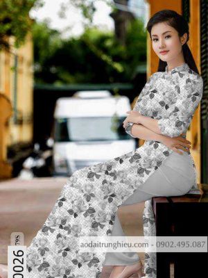 Vải áo dài hoa đều kiểu mới AD 10026 24 1588840399 731 vai ao dai vai ao dai dep ad