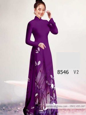 Vải áo dài hoa 3D kiểu mới AD 8546 27 1588840636 371 vai ao dai vai ao dai dep ad