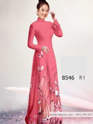 Vải áo dài hoa 3D kiểu mới AD 8546 31 1588840637 437 vai ao dai vai ao dai dep ad