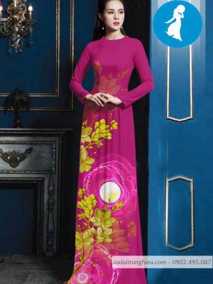 Vải áo dài hoa sứ vàng kiểu mới AD 10399 32 1588918848 290 vai ao dai vai ao dai dep ad