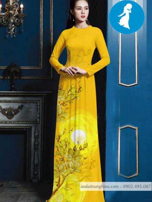 Vải áo dài hoa sứ vàng kiểu mới AD 10399 35 1588918848 855 vai ao dai vai ao dai dep ad