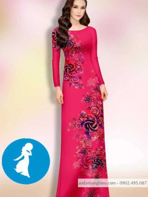 Vải áo dài hoa 3D thiết kế 2020 AD 14116 34 1588919208 307 vai ao dai vai ao dai dep ad