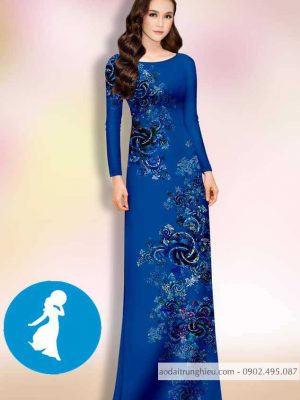 Vải áo dài hoa 3D thiết kế 2020 AD 14116 32 1588919208 410 vai ao dai vai ao dai dep ad