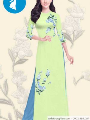 Vải áo dài hoa 3D đẹp mới ra AD T7414 40 1588919573 63 vai ao dai vai ao dai dep ad