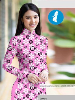 Vải áo dài hoa đều mới ra AD T7096 21 1588920289 820 vai ao dai vai ao dai dep ad