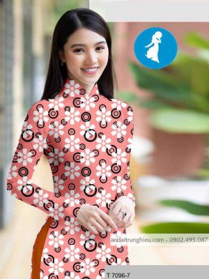 Vải áo dài hoa đều mới ra AD T7096 22 1588920289 88 vai ao dai vai ao dai dep ad
