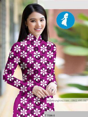 Vải áo dài hoa đều mới ra AD T7096 33 1588920291 256 vai ao dai vai ao dai dep ad