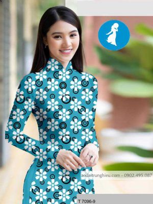 Vải áo dài hoa đều mới ra AD T7096 36 1588920292 357 vai ao dai vai ao dai dep ad