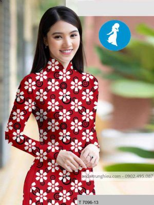 Vải áo dài hoa đều mới ra AD T7096 35 1588920292 615 vai ao dai vai ao dai dep ad