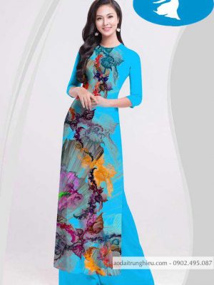 Vải áo dài hoa 3D thiết kế 2020 AD C2854 19 1588920647 389 vai ao dai vai ao dai dep ad