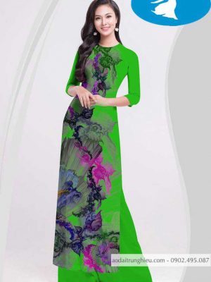 Vải áo dài hoa 3D thiết kế 2020 AD C2854 21 1588920647 505 vai ao dai vai ao dai dep ad