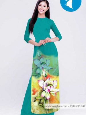 Vải áo dài hoa sen mới ra AD C2851 28 1588920889 762 vai ao dai vai ao dai dep ad