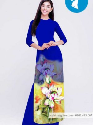 Vải áo dài hoa sen mới ra AD C2851 36 1588920891 402 vai ao dai vai ao dai dep ad
