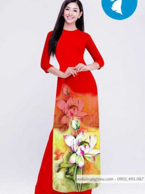 Vải áo dài hoa sen mới ra AD C2851 44 1588920892 364 vai ao dai vai ao dai dep ad