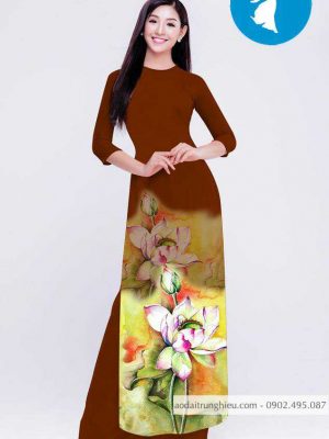 Vải áo dài hoa sen mới ra AD C2851 46 1588920892 447 vai ao dai vai ao dai dep ad