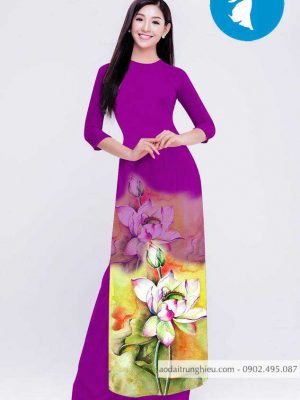 Vải áo dài hoa sen mới ra AD C2851 43 1588920892 549 vai ao dai vai ao dai dep ad
