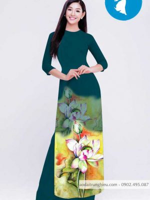 Vải áo dài hoa sen mới ra AD C2851 48 1588920893 360 vai ao dai vai ao dai dep ad