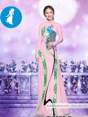 Vải áo dài chim công mới ra AD C2850 28 1588921005 686 vai ao dai vai ao dai dep ad