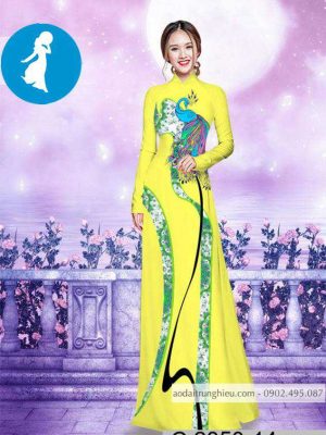 Vải áo dài chim công mới ra AD C2850 25 1588921005 789 vai ao dai vai ao dai dep ad