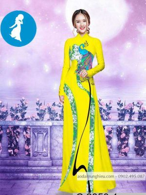 Vải áo dài chim công mới ra AD C2850 35 1588921006 44 vai ao dai vai ao dai dep ad