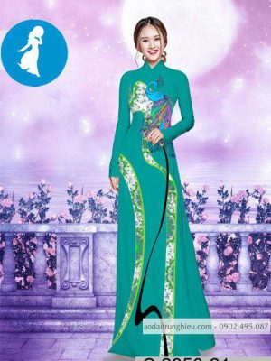 Vải áo dài chim công mới ra AD C2850 33 1588921006 713 vai ao dai vai ao dai dep ad