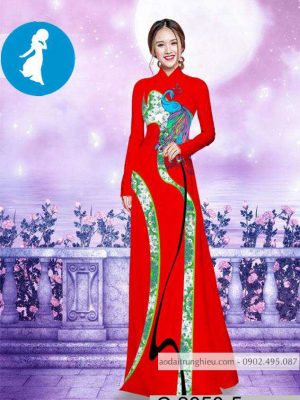 Vải áo dài chim công mới ra AD C2850 36 1588921007 222 vai ao dai vai ao dai dep ad