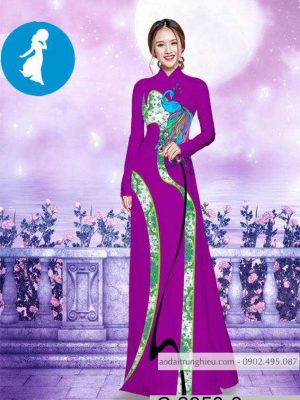 Vải áo dài chim công mới ra AD C2850 37 1588921007 33 vai ao dai vai ao dai dep ad