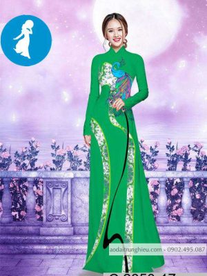 Vải áo dài chim công mới ra AD C2850 39 1588921007 372 vai ao dai vai ao dai dep ad