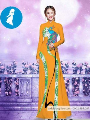 Vải áo dài chim công mới ra AD C2850 38 1588921007 68 vai ao dai vai ao dai dep ad