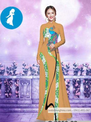 Vải áo dài chim công mới ra AD C2850 40 1588921007 71 vai ao dai vai ao dai dep ad
