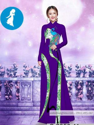 Vải áo dài chim công mới ra AD C2850 43 1588921008 291 vai ao dai vai ao dai dep ad