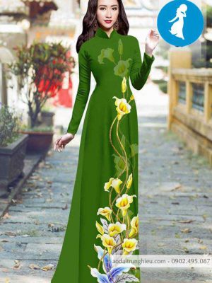 Vải áo dài hoa ly vàng thiết kế 2020 AD 10395 22 1588921244 374 vai ao dai vai ao dai dep ad
