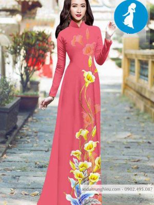 Vải áo dài hoa ly vàng thiết kế 2020 AD 10395 29 1588921246 277 vai ao dai vai ao dai dep ad