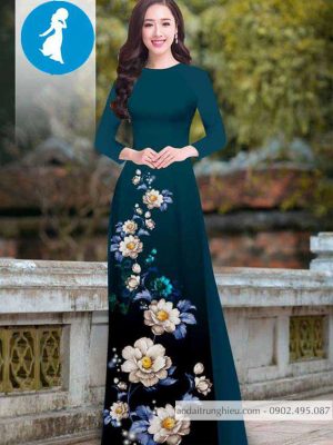 Vải áo dài hoa 3D mới ra AD 10333 22 1588921484 529 vai ao dai vai ao dai dep ad