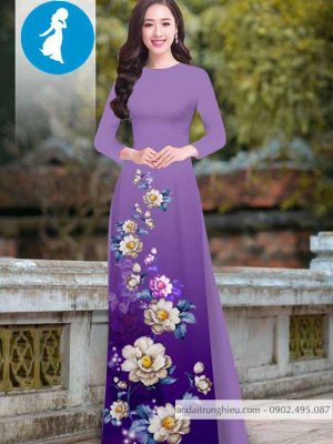 Vải áo dài hoa 3D mới ra AD 10333 33 1588921486 237 vai ao dai vai ao dai dep ad