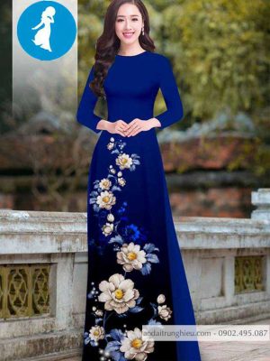 Vải áo dài hoa 3D mới ra AD 10333 32 1588921486 621 vai ao dai vai ao dai dep ad