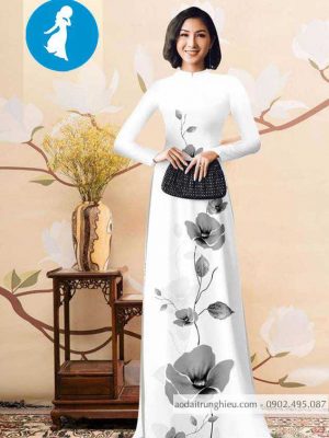 Vải áo dài hoa 3D mới ra AD 10447 23 1588921604 541 vai ao dai vai ao dai dep ad