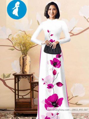 Vải áo dài hoa 3D mới ra AD 10447 22 1588921604 933 vai ao dai vai ao dai dep ad