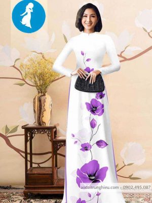Vải áo dài hoa 3D mới ra AD 10447 30 1588921605 365 vai ao dai vai ao dai dep ad
