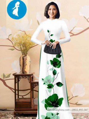 Vải áo dài hoa 3D mới ra AD 10447 26 1588921605 84 vai ao dai vai ao dai dep ad