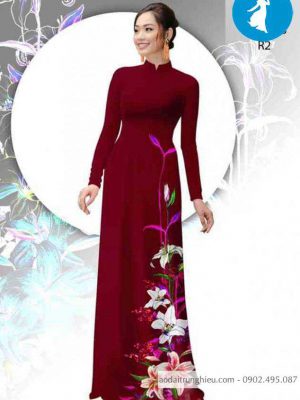 Vải áo dài hoa ly thiết kế 2020 AD 10341 21 1589016621 32 vai ao dai vai ao dai dep ad