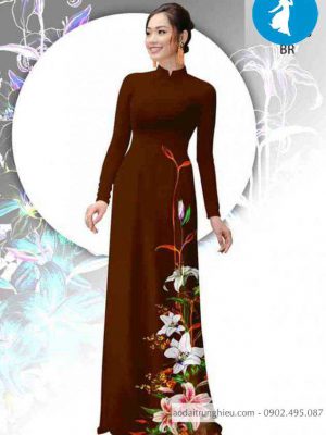Vải áo dài hoa ly thiết kế 2020 AD 10341 23 1589016621 356 vai ao dai vai ao dai dep ad
