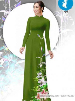 Vải áo dài hoa ly thiết kế 2020 AD 10341 26 1589016622 484 vai ao dai vai ao dai dep ad